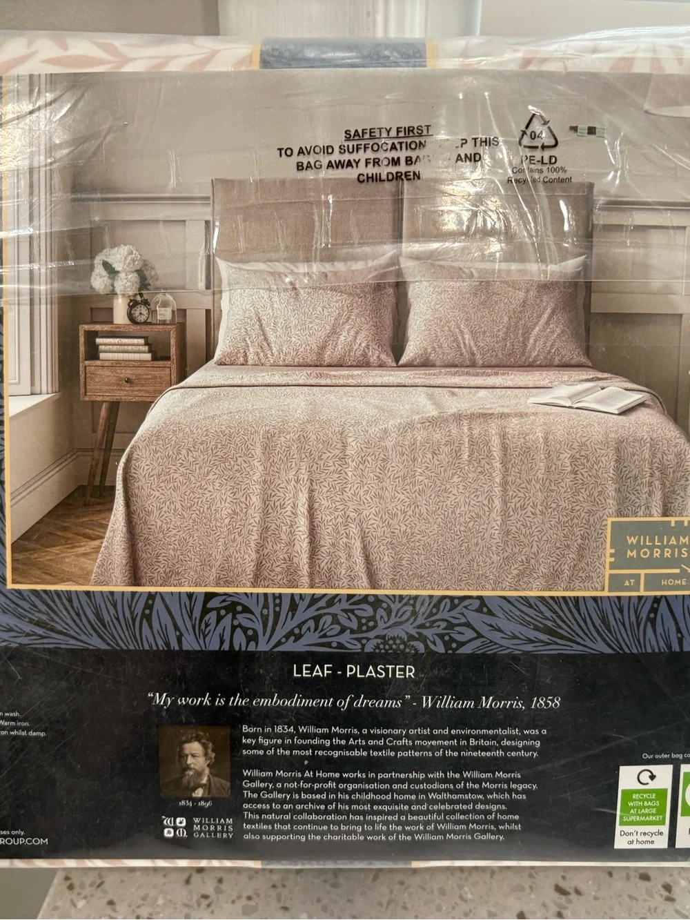 William Morris new package